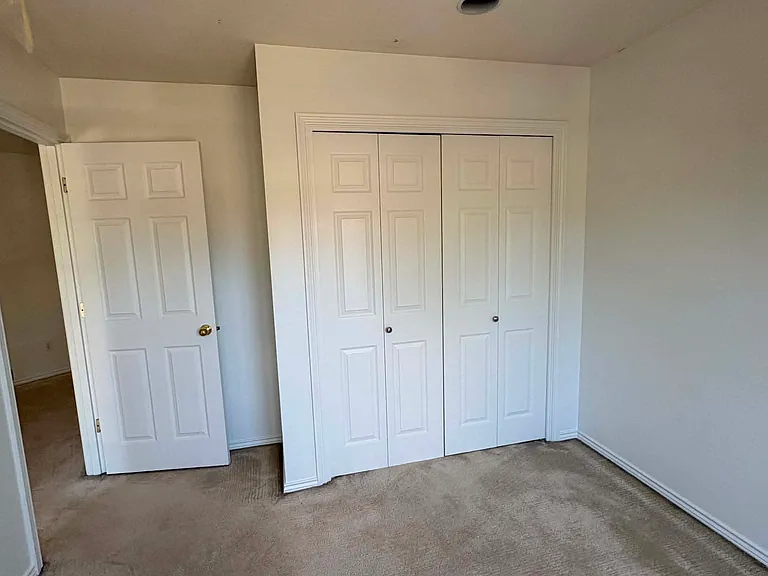example closet in bedroom