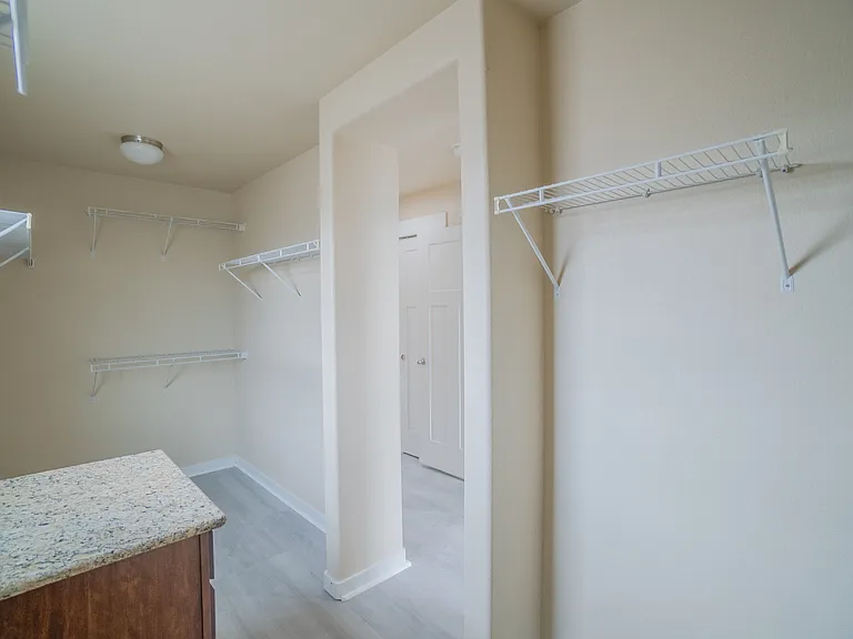 Master closet