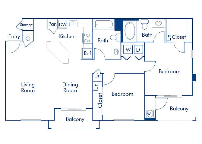 Floor plan B2