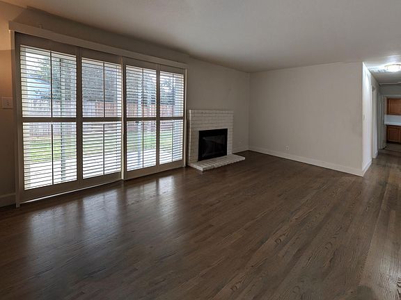 Family room with view of hall