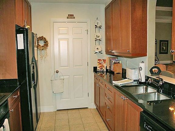 Kitchen with granite