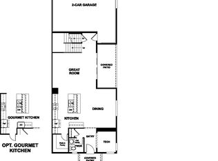 Nina 1 Plan, The Duos at Looking Glass, Parker, CO 80134