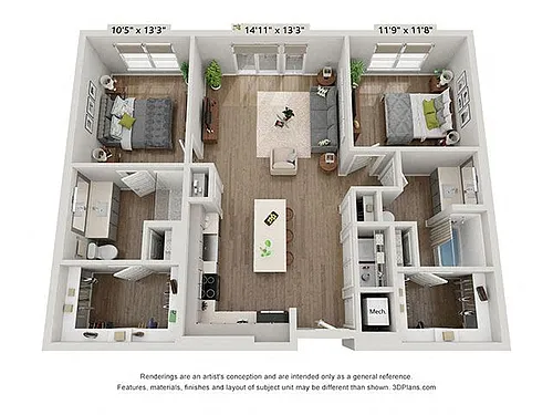 Floor plan B2