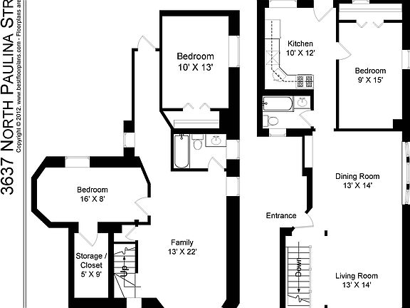 5th image of 3637 1/2 N Paulina St #1