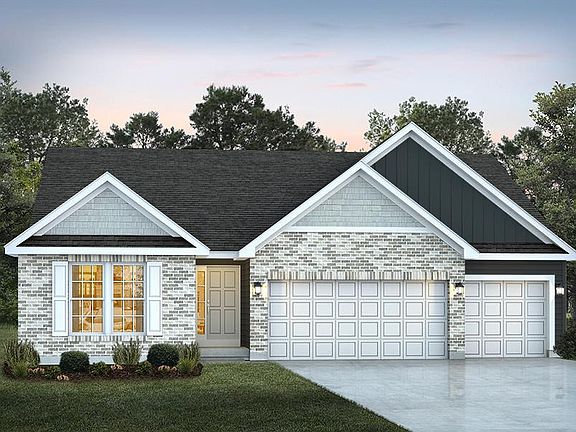 Elevation C with Brick