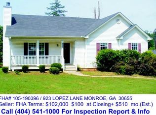 923 Lopez Ln, Monroe, GA 30655