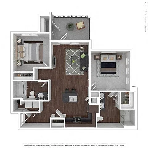 Floor plan B1