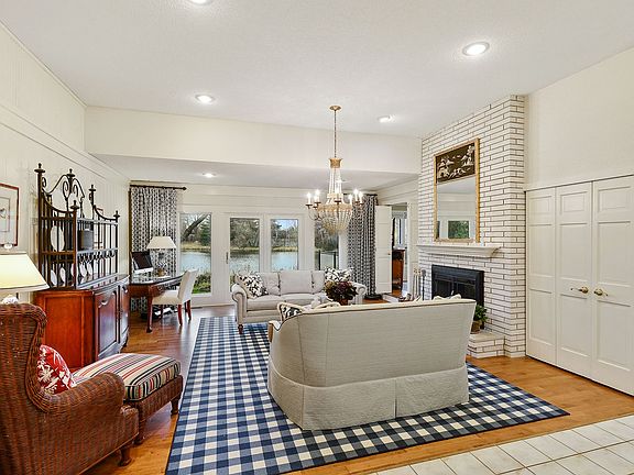 Living Room with Water Views