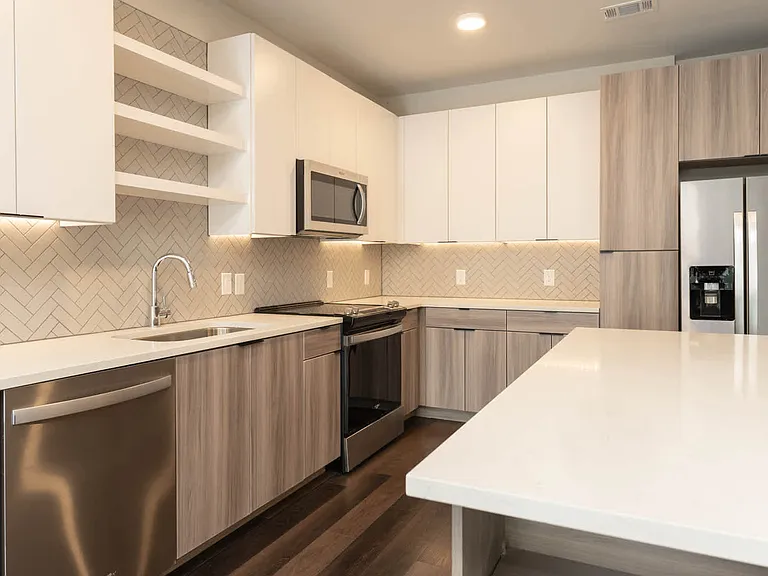 Kitchen with Stainless Steel Appliances