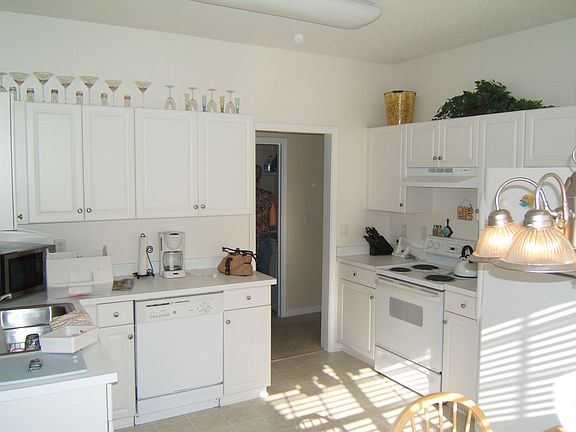 Kitchen w/ lake views