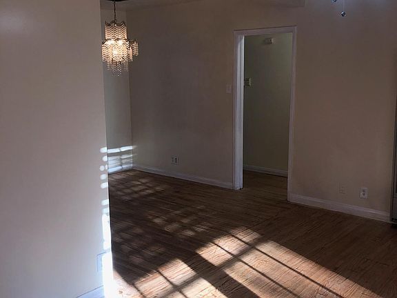 Refinished oak hardwood floors through out the home