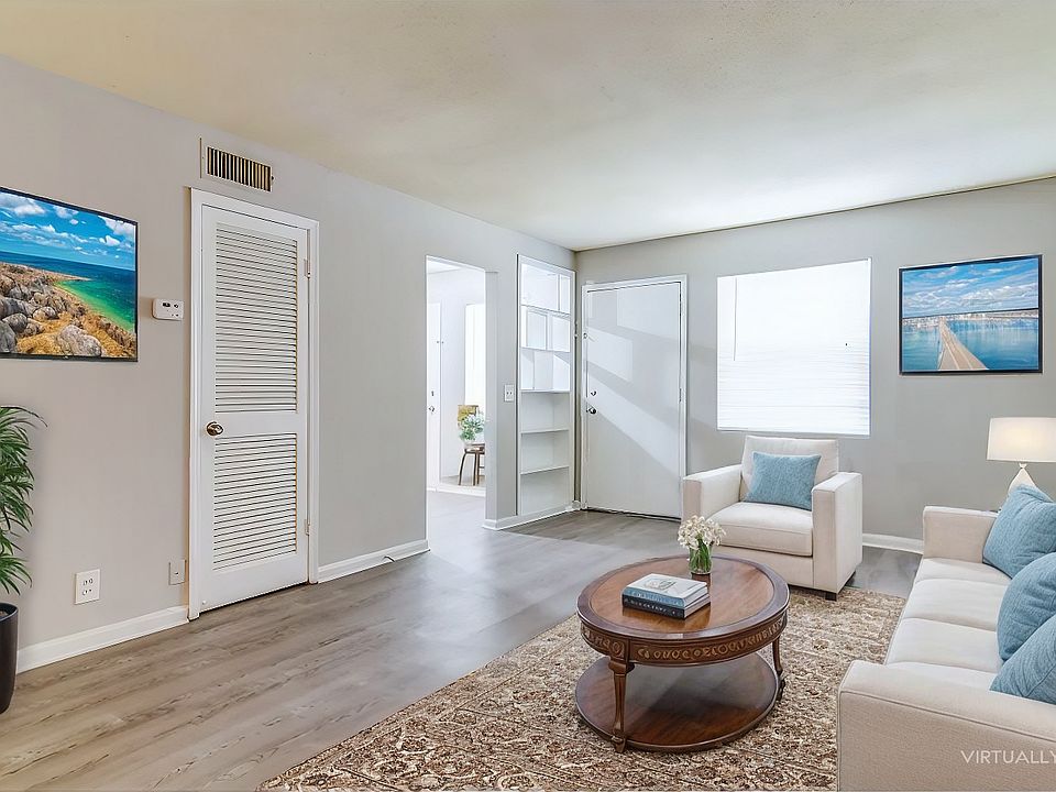 virtual staged 1 bed living room