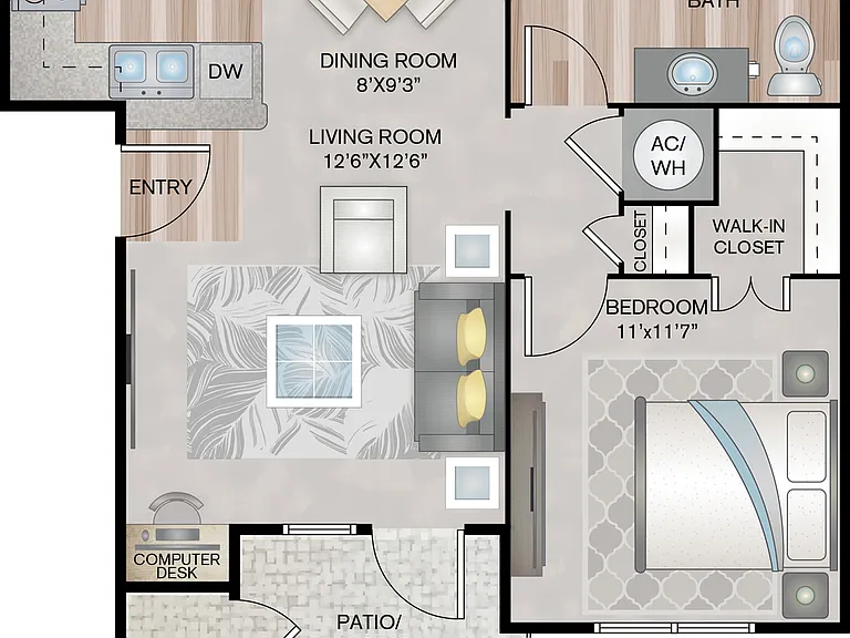 661 Square Feet 661 Square Feet