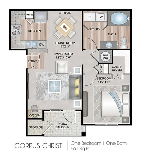 Floor plan Corpus Christi