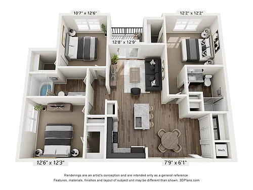 Floor plan 3X2