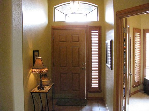 Interior view of entry way
