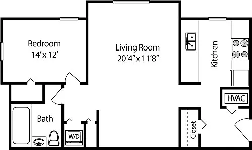 Floor plan Eisenhower