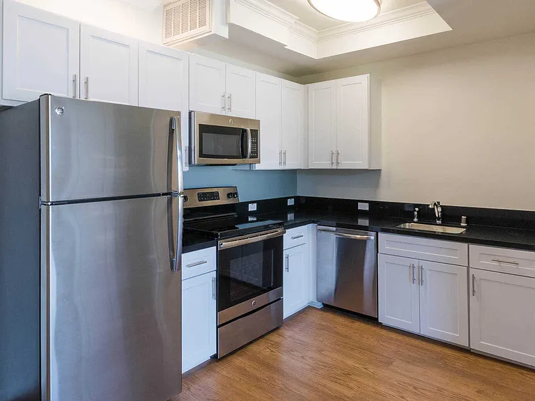 Kitchen with Stainless Steel Appliances