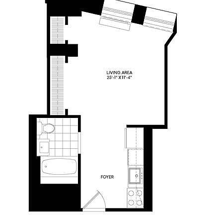 2nd image of 90 West St APT 11P