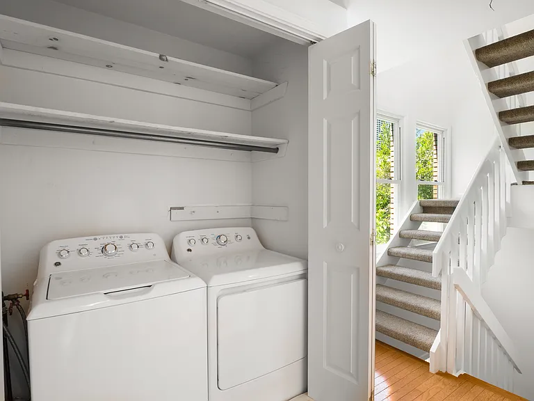 Washer/dryer outside of the bedrooms