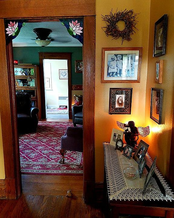 Foyer looking @ den/TV room