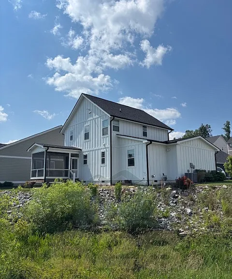 rear view of home