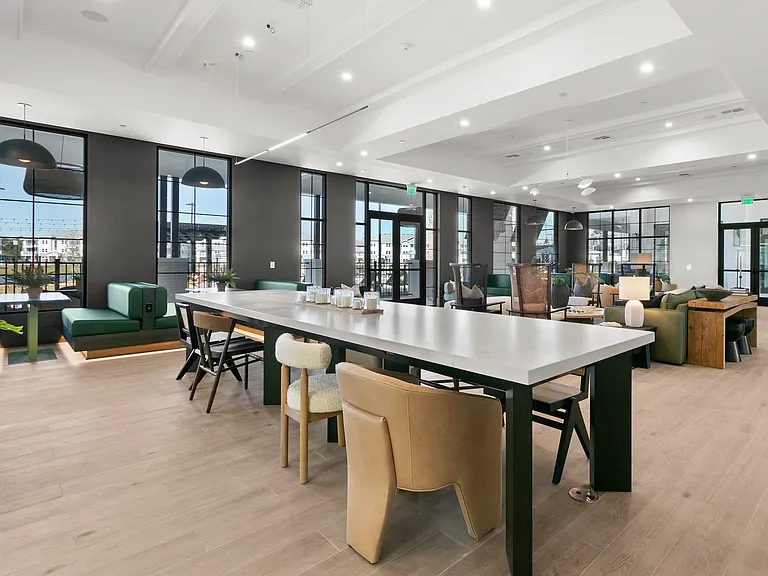 Conference Table & Coworking Area