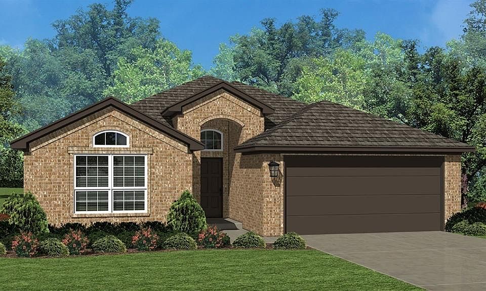 D.R. Horton's Express Homes The Oxford Floorplan Elevation D