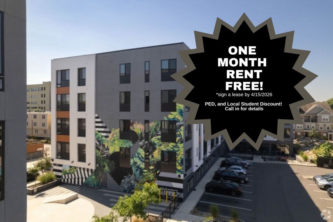 Welcome to The Hub, where modern living meets urban convenience! Enjoy sleek apartments, vibrant community spaces, and top-notch amenities. Don't miss your chance for one month free rent! Contact us today to learn more about making The Hub your new home!