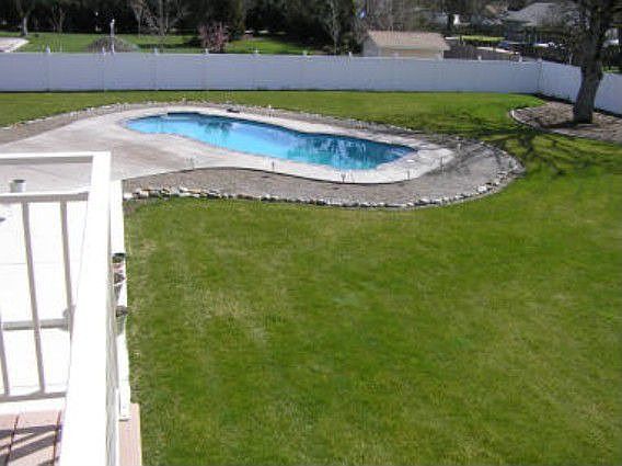 Back yard pool