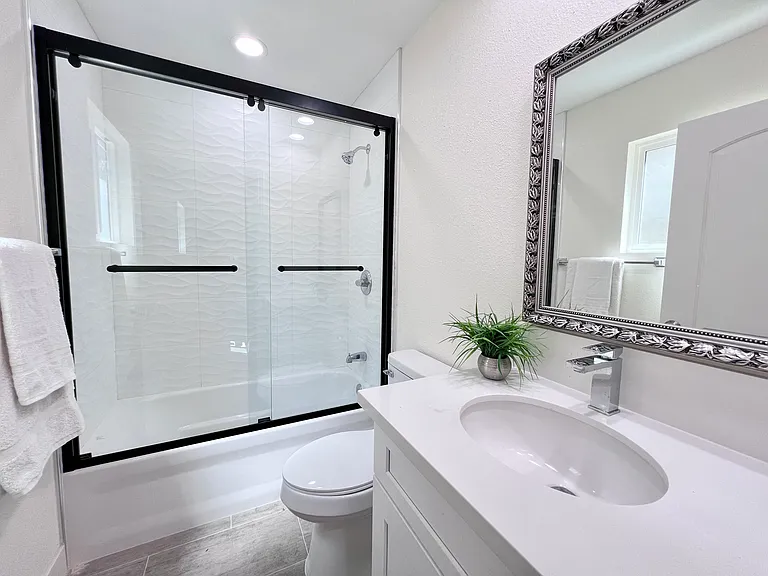 hallway bathroom