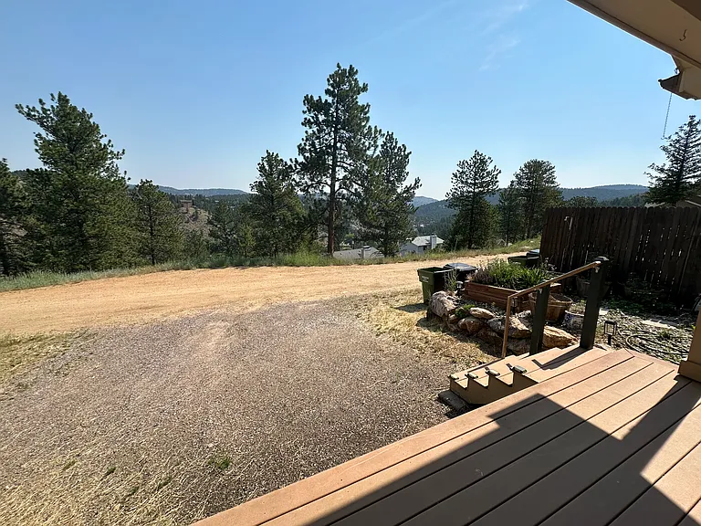 View from front porch