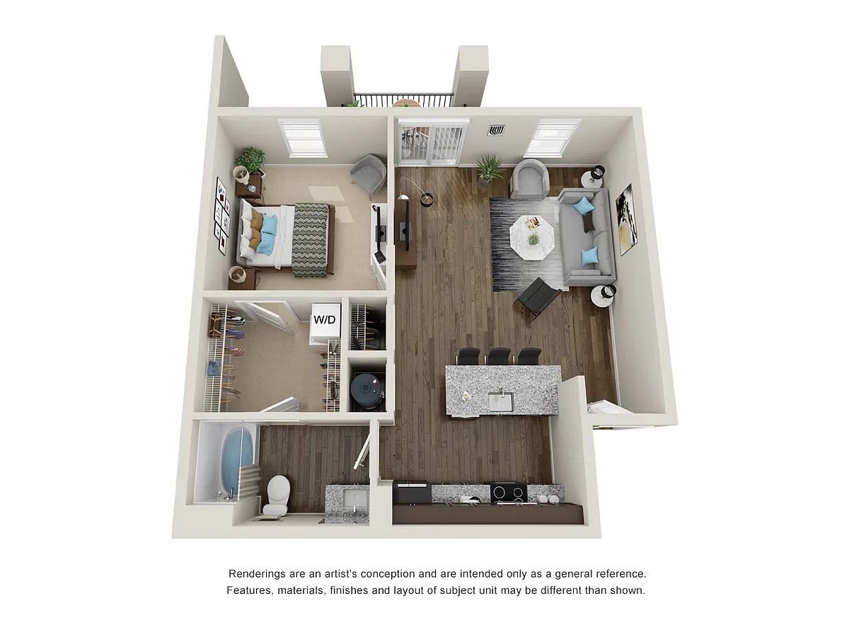 Floor plan Monfort