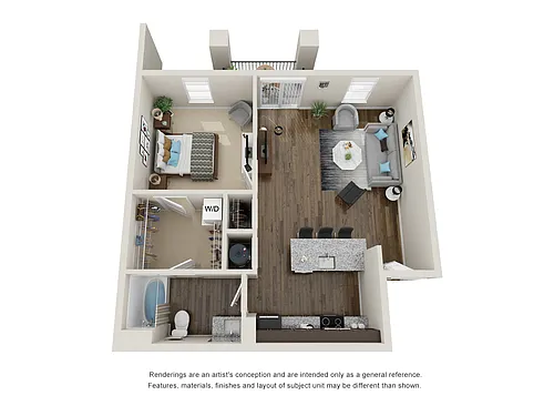 Floor plan Monfort