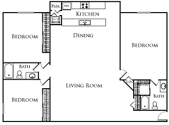 Floor plan San Clemente
