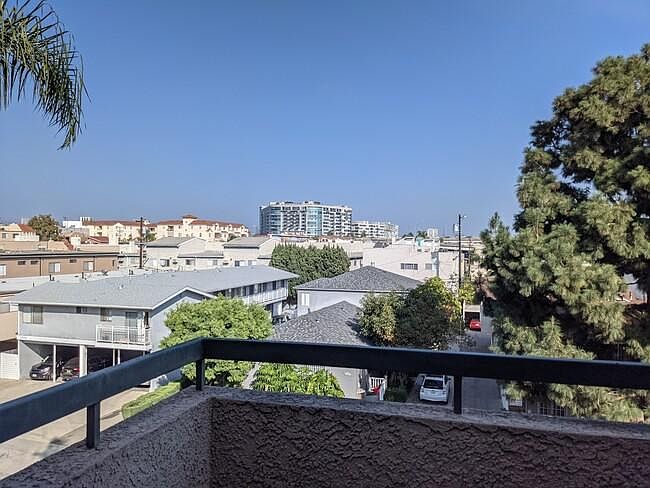 View from living room.