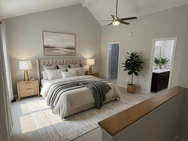Master Bedroom (staged)
