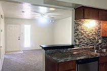 Living Room is open to the kitchen. Very spacious feeling