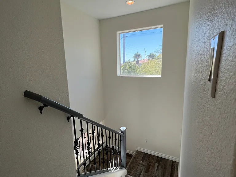 View going downstairs.
