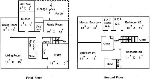 Floor plan South Pointe 4bd/2.5ba Townhouse