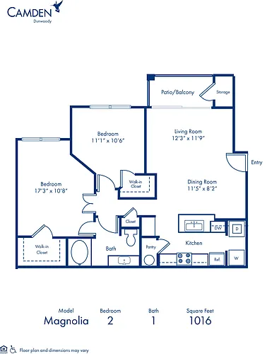 Floor plan Magnolia