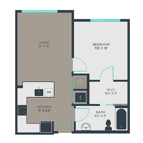 Floor plan 1A