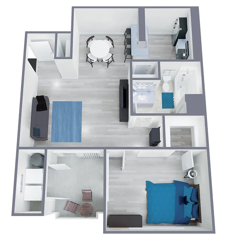 Floor plan A1 Platinum