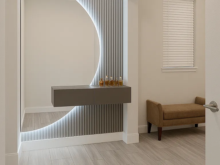 Entrance Accent Wall