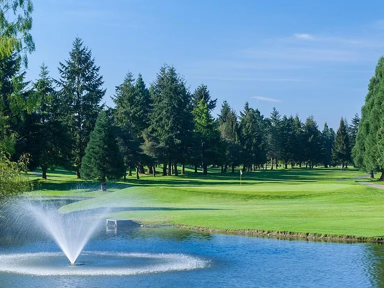 One of the two Golf Courses nearby