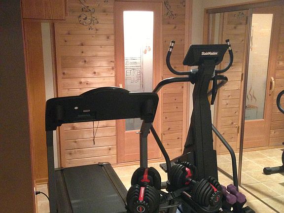 Workout Area and Sauna