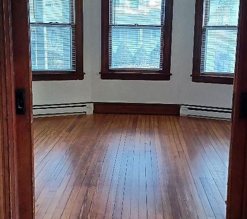 Living Room with pocket doors