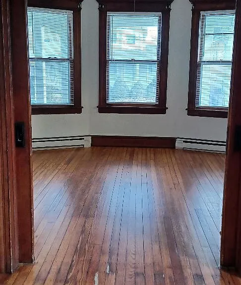 Living Room with pocket doors