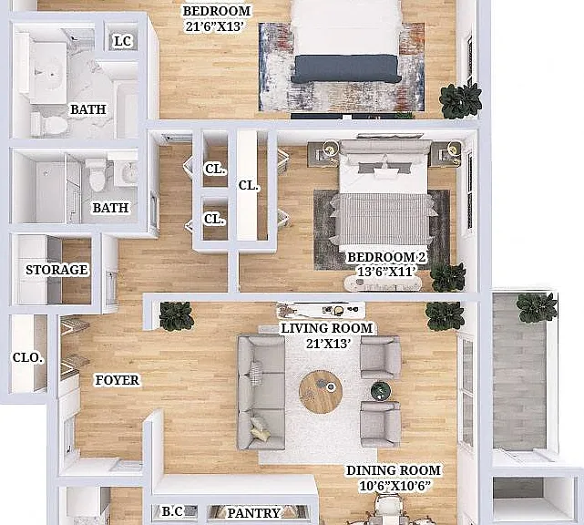 Indian Creek Apartments and Townhomes — Photo 86