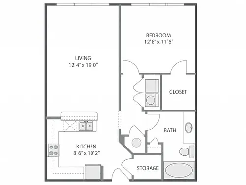 Floor plan A3e